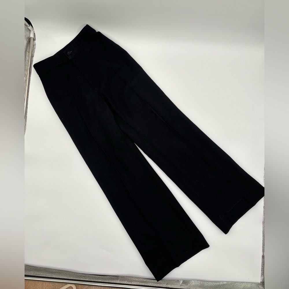 Levi’s Y2K Black High Rise Pleated Pants‎ Wide Leg Trouser Women’s - Picture 6 of 14
